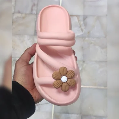 صندل زنانه زیتون مدل روژین